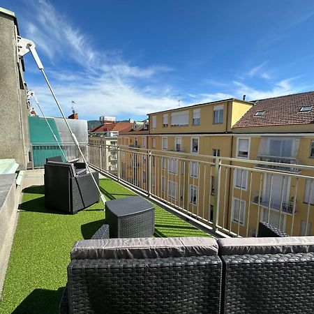 Gallery Suite The Turin Center Apartment 5 Floor, Free Garage, Big Terrace Buitenkant foto