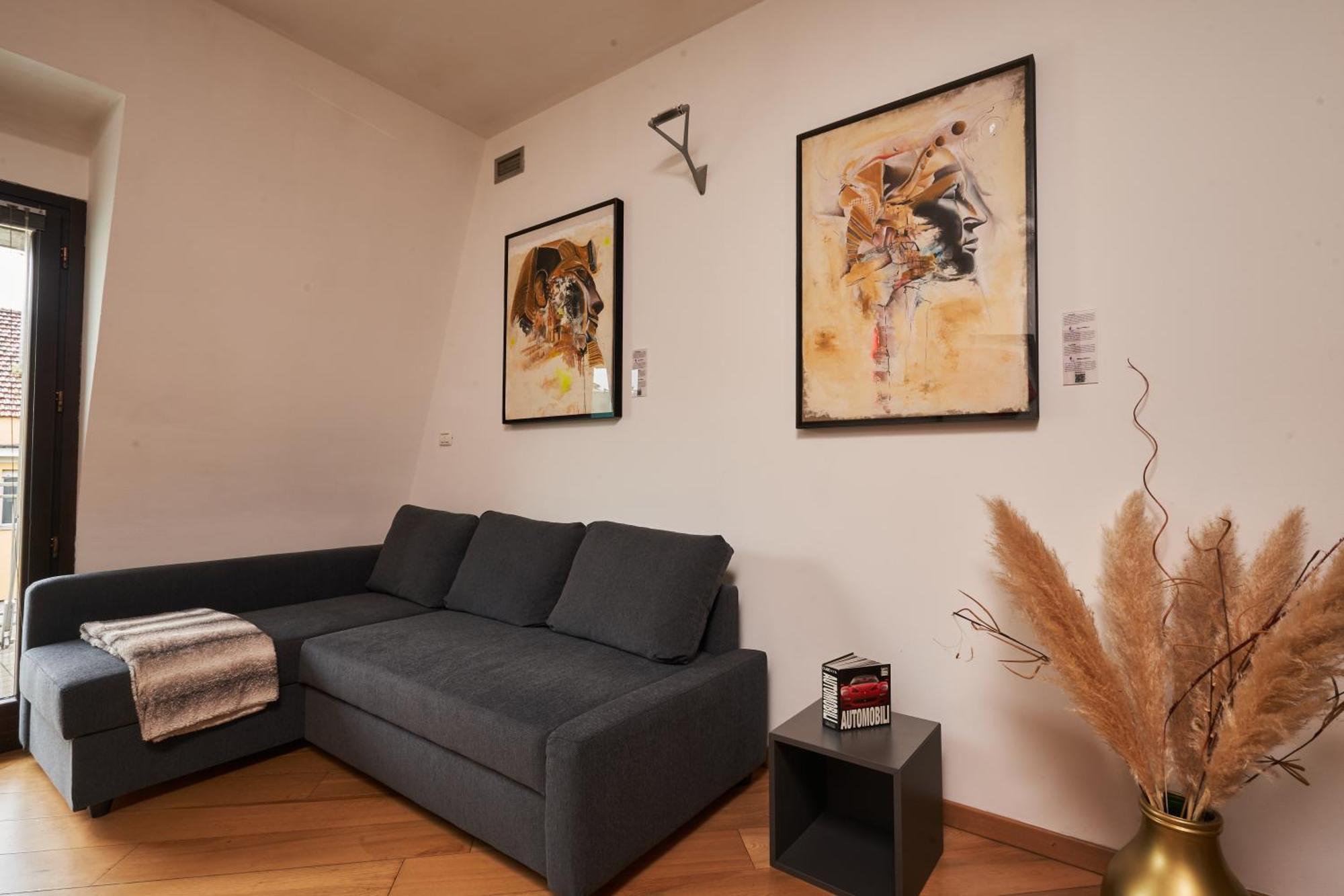 Gallery Suite The Turin Center Apartment 5 Floor, Free Garage, Big Terrace Buitenkant foto
